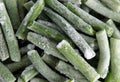 Frozen asparagus pods