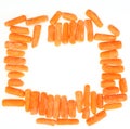 Frozen baby carrots