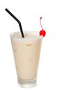 Frozen banana daiquiri drink cocktail Royalty Free Stock Photo