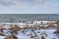 Frozen Bathing Jetty