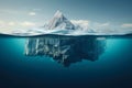 Frozen Beauty Adrift: Climate\'s Message.