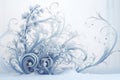 Frozen Beauty: A Snow-Covered Plant in the Winter Wonderland