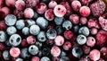 Frozen berries Royalty Free Stock Photo