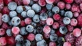 Frozen berries Royalty Free Stock Photo