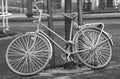 Frozen bicycle Royalty Free Stock Photo