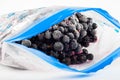 Frozen blueberries Royalty Free Stock Photo