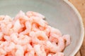 Frozen boild prawns