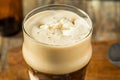 Frozen Boozy Irish Stout Beer Ice Cream Float