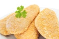 Frozen breaded fish Royalty Free Stock Photo
