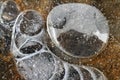 Frozen bubbles