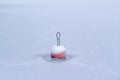 Frozen buoy Royalty Free Stock Photo