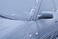 Frozen Car Royalty Free Stock Photo