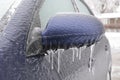 Frozen Car Royalty Free Stock Photo