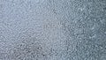 Frozen car windshield from the inside Royalty Free Stock Photo