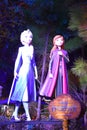Frozen 2 characters at AMC Dine-In Theatres at Disney Springs in Orlando, Florida