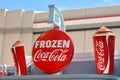 Frozen Coca-Cola billboard