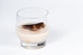 Coffee and Irish cream cocktail Royalty Free Stock Photo