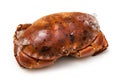 Frozen cooked edible brown crab