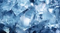 frozen crystal ice background