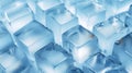 frozen cube ice background
