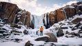 Frozen Descent: Captivating Photoshoot Of Waterfalls In Mount Kosciuszko