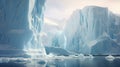 frozen dry dock icebergs