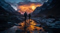 Frozen Fire: Valleys Of Annapurna Iii - A Captivating Photoshoot By Chris Burkard