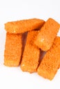 Frozen fish fingers Royalty Free Stock Photo