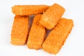 Frozen fish fingers Royalty Free Stock Photo