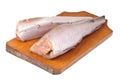 Frozen fish hake Royalty Free Stock Photo