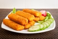 Frozen fish sticks Royalty Free Stock Photo