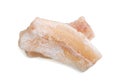 Frozen Fish, White Cod Fillet, Frozen Pollock Meat Royalty Free Stock Photo