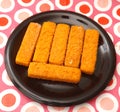 Frozen Fishsticks Royalty Free Stock Photo