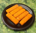 Frozen Fishsticks Royalty Free Stock Photo
