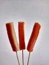 Frozen Food : Crabstick Royalty Free Stock Photo