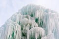 Frozen fountain