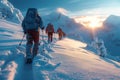 Frozen getaways Adventurers seeking relaxation and excitement in winter travel destinations