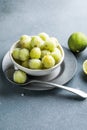 Frozen Grape. Healthy Sour Candy Frozen Grapes. Christmas holiday dessert