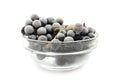 Frozen grapes Royalty Free Stock Photo