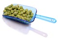 Frozen green peas Royalty Free Stock Photo