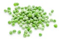 Frozen Green Peas Royalty Free Stock Photo