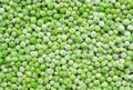 Frozen green peas background Royalty Free Stock Photo