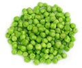 Frozen green peas Royalty Free Stock Photo