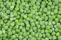 Frozen green peas texture background. ice peas background for food textures. Raw vegetables Royalty Free Stock Photo