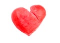 Frozen heart Royalty Free Stock Photo