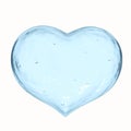 Frozen heart Sign Royalty Free Stock Photo