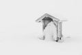 A Frozen Hut Royalty Free Stock Photo