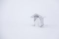 A Frozen Hut Royalty Free Stock Photo