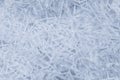 Frozen ice crystals texture. Simple white blue winter background Royalty Free Stock Photo