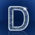 Frozen Ice Letters D